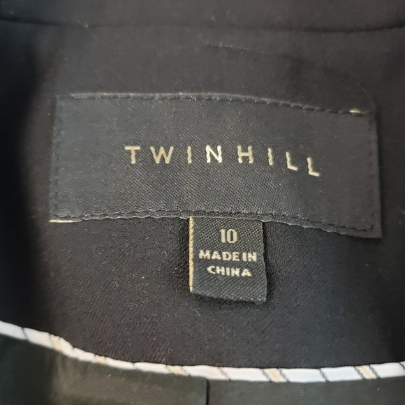 Twinhill Womens Blazer Black Color Size 10 - Picture 4 of 15